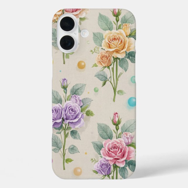 Minimalist Marvel: Clean & Modern iPhone Case (Back)