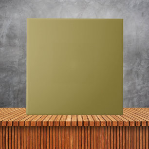 Minimalist Matte Brass Yellow Solid Colour Tile