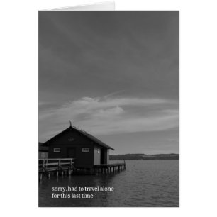 Minimalist MEMORIAL BAVARIA   Black White 