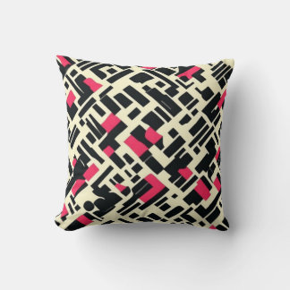 Minimalist Memphis Pattern Throw Pillow 