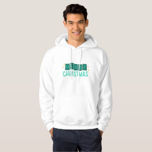Minimalist Merry Christmas Hoodie