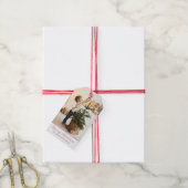 Minimalist Merry Christmas Photo Gift Tags (With Twine)