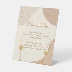 Minimalist Mimosa Bar Sign – Neutral Brunch