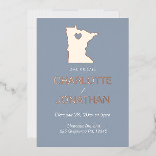 Minimalist Minnesota State Destination Wedding 