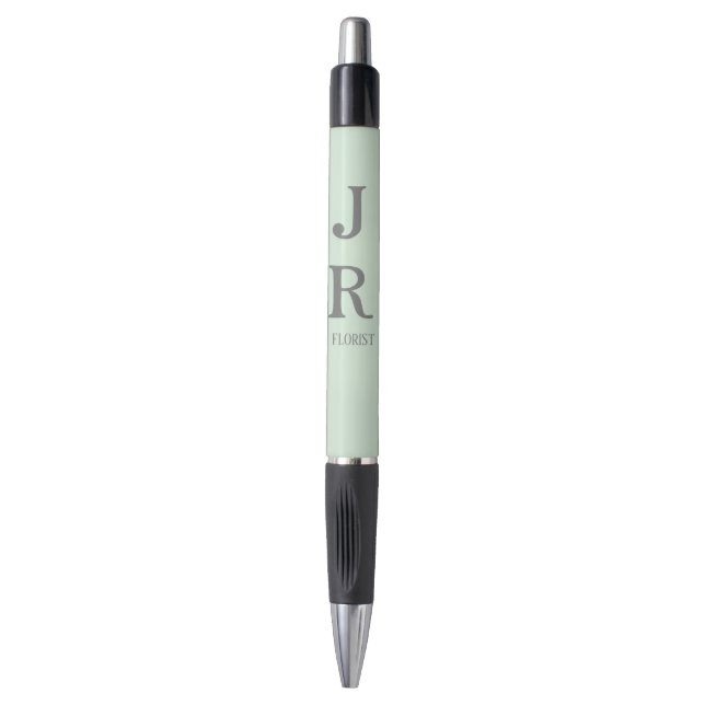 Minimalist mint green pen (Front Vertical)