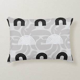 Minimalist Mixed Boho Arches Accent Pillow