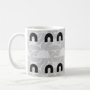 Minimalist Mixed Boho Arches Coffee Mug