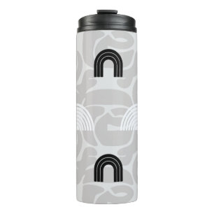 Minimalist Mixed Boho Arches Thermal Tumbler