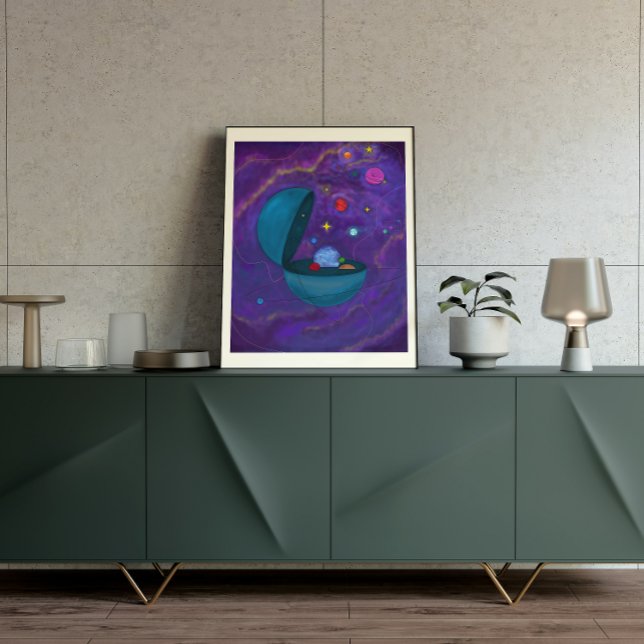 Minimalist Modern Abstract Art No6 Poster (Creator Uploaded)