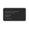 Minimalist Modern | Black Professional Script