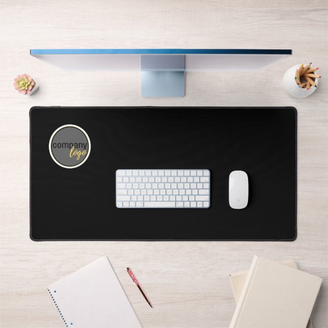 MINIMALIST MODERN BUSINESS BRANDED COMPANY LOGO  DESK MAT (Office 1)