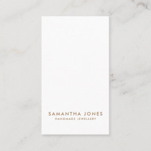 Minimalist Modern Business Card