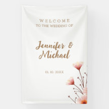 Minimalist Modern Calligraphy Wedding Welcome