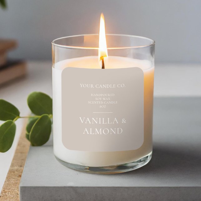 Minimalist Modern Candle Label (Creator Uploaded)