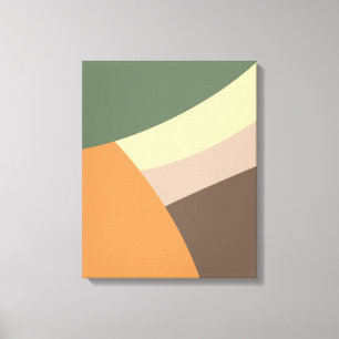 Minimalist modern canvas print