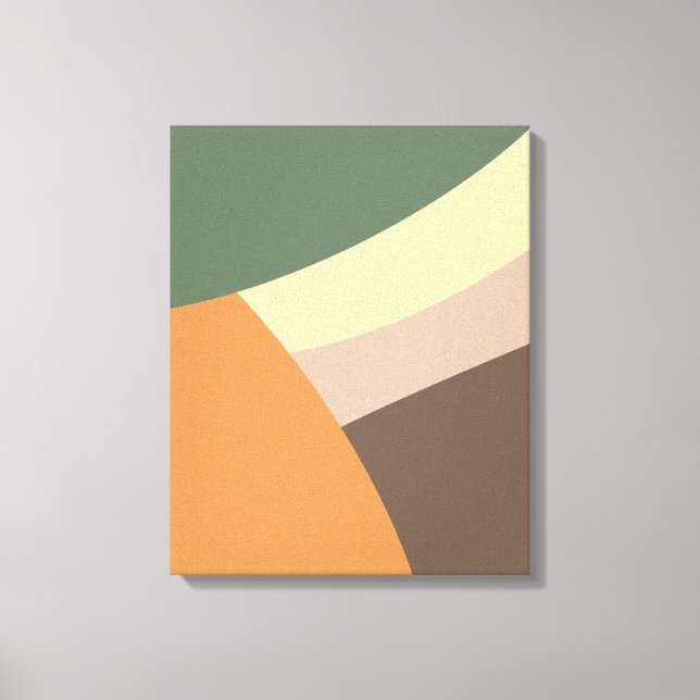 Minimalist modern canvas print (Front)