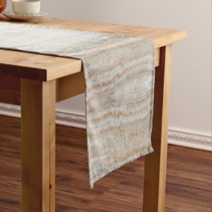 minimalist modern chic beige tan white grey marble medium table runner
