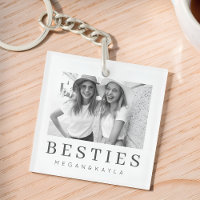 Minimalist Modern Chic Best Friends BFF Photo
