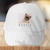 Minimalist Modern Chic Pet Bestie BFF Photo