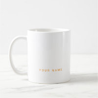 Minimalist Modern Custom Name, Text and Photo