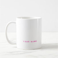 Minimalist Modern Custom Name, Text and Photo