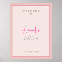 Minimalist Modern Cute Bridal Shower