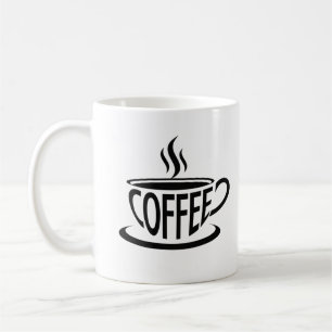 Minimalist Modern Design Cup   Coffee Lover Gift