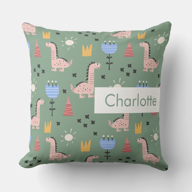  Minimalist Modern Editable Inscription Custom  Throw Pillow (Front)