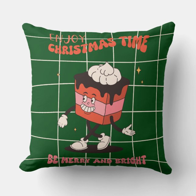  Minimalist Modern Editable Inscription Custom  Throw Pillow (Front)