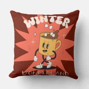 Minimalist Modern Editable Inscription Custom Throw Pillow