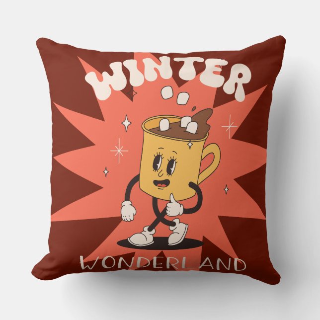 Minimalist Modern Editable Inscription Custom  Throw Pillow (Front)