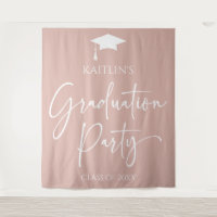 Minimalist Modern Elegant Graduation Party