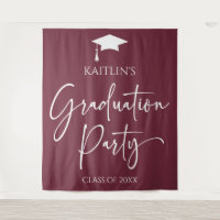 Minimalist Modern Elegant Graduation Party