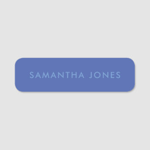 Minimalist Modern Elegant Stylish Simple Name Tag