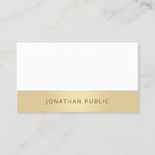 Minimalist Modern Elegant Template Professional Business Card