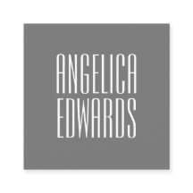 Minimalist modern grey simple trendy bold