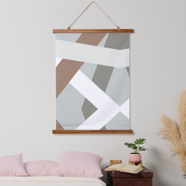 Minimalist modern hanging tapestry (Bedroom)