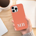 Minimalist Modern Initial Monogram iPhone 13 Case<br><div class="desc">Navy Blue Minimalist Modern Initial Monogram Phone Case. Create your own personalized iPhone Case with custom initial name.</div>