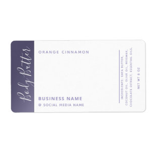 Minimalist modern luxury typography white lavender