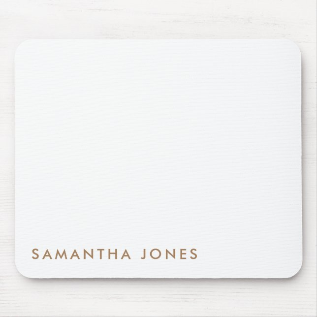 Minimalist Modern Mouse Pad (Front)