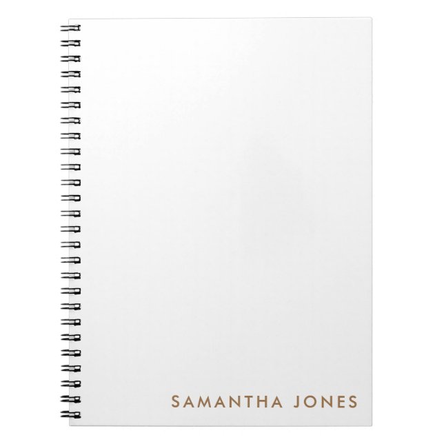 Minimalist Modern Notebook (Front)