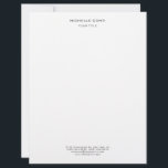 Minimalist Modern Professional Creative Letterhead<br><div class="desc">You can change the fonts,  colours,  backgorund with easy to use tool.</div>