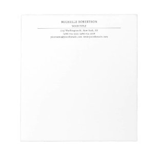 Minimalist Modern Professional Creative Notepad