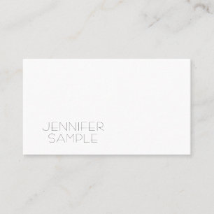 Minimalist Modern Professional Elegant Template Business Card