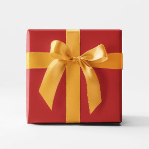Minimalist Modern Red Brick Solid Colour Wrapping Paper