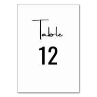 Minimalist Modern Script Calligraphy Wedding 