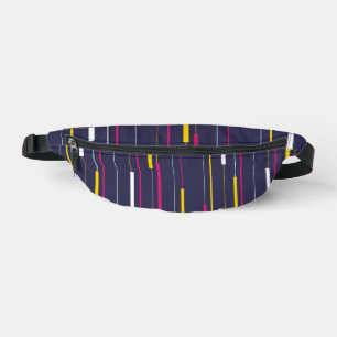 Minimalist Modern Stripes Fanny Pack