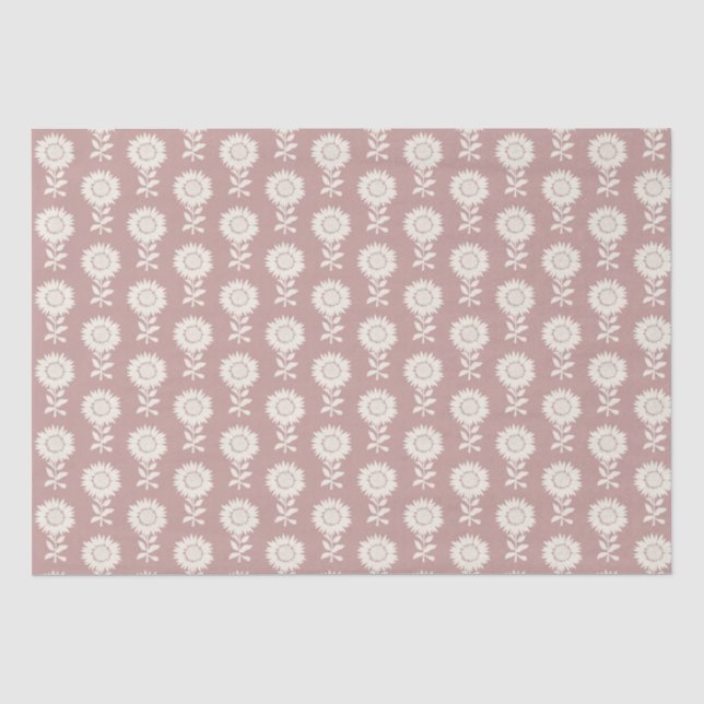  Minimalist Modern Sunflowers Patterns    Tissue Paper (Front)
