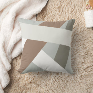 Minimalist modern throw pillow