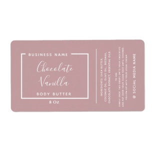 Minimalist modern typography dusty rose product 